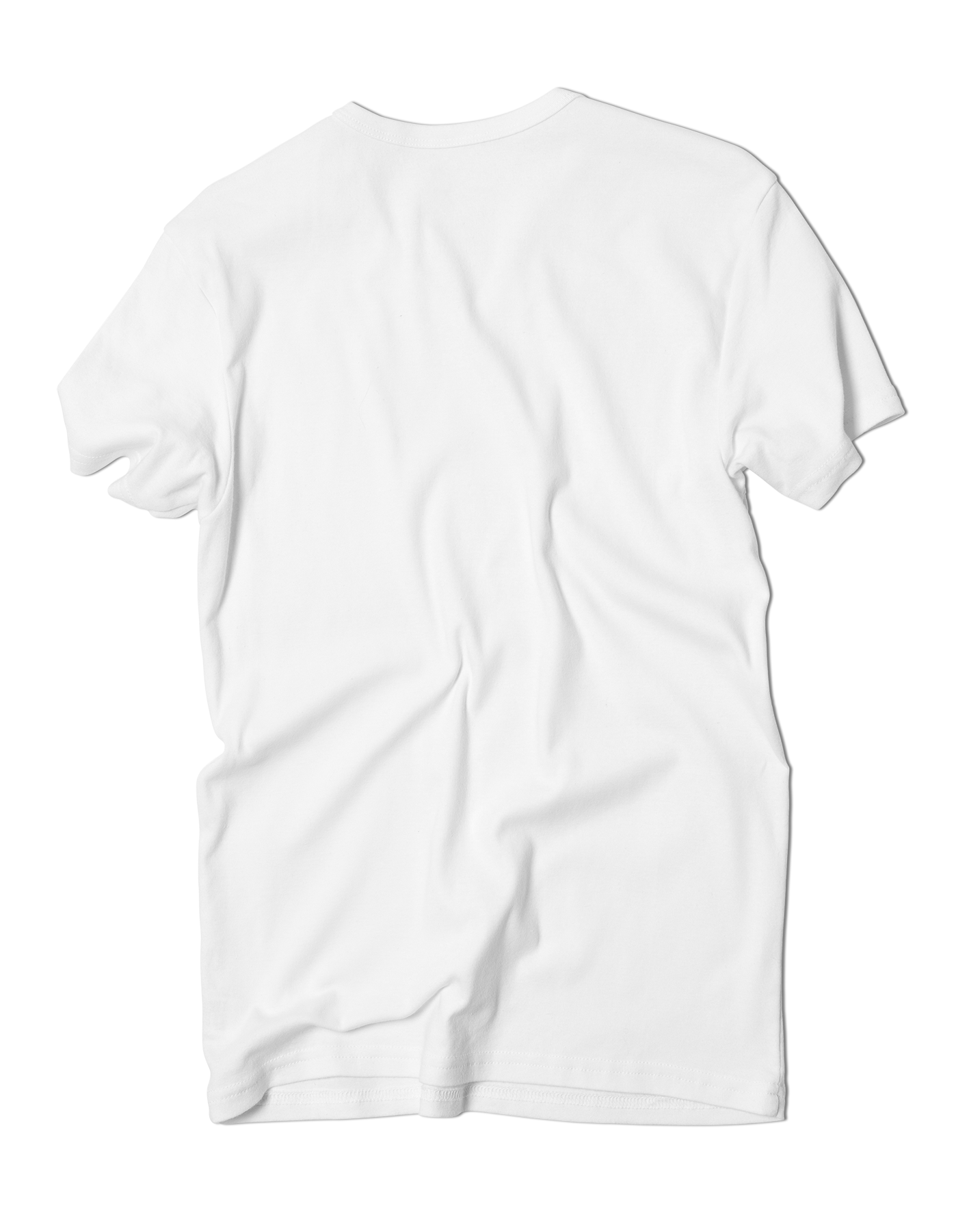 white v neck t shirt template png